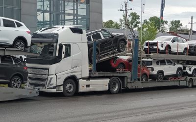 Услуги автовоза для перевозки автомобилей - Томск, заказать или взять в аренду