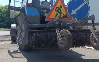 Услуги дорожной щетки на базе МТЗ - Молчаново, заказать или взять в аренду