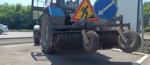 Щетка дорожная Услуги дорожной щетки на базе МТЗ взять в аренду, заказать, цены, услуги - Молчаново