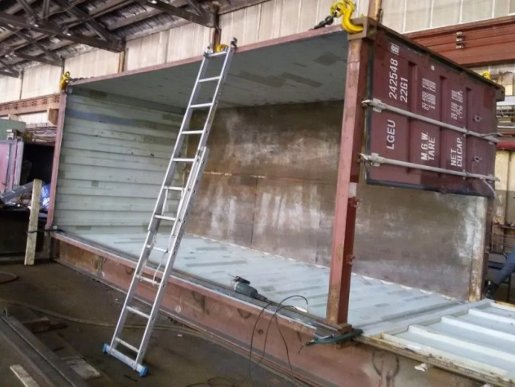 Ремонт сухогрузных и рефрижераторных контейнеров стоимость ремонта и где отремонтировать - Томск