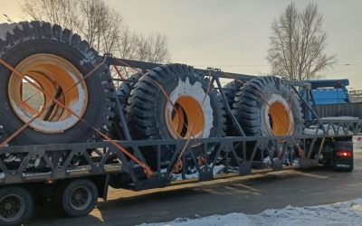 Тралы для перевозки больших грузовых колес - Молчаново, заказать или взять в аренду